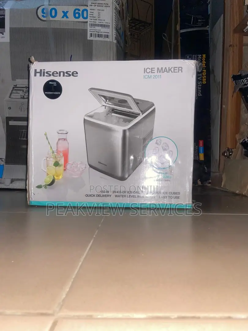 Hisense 20kg Ice Maker With Fast Ice Cycle