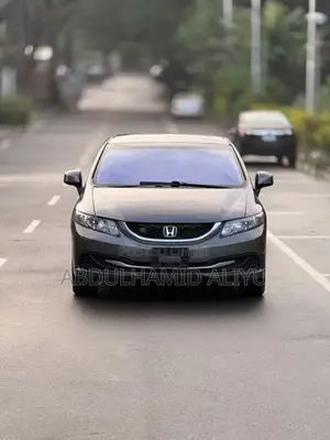 Honda Civic Sedan LX 2013 Gray