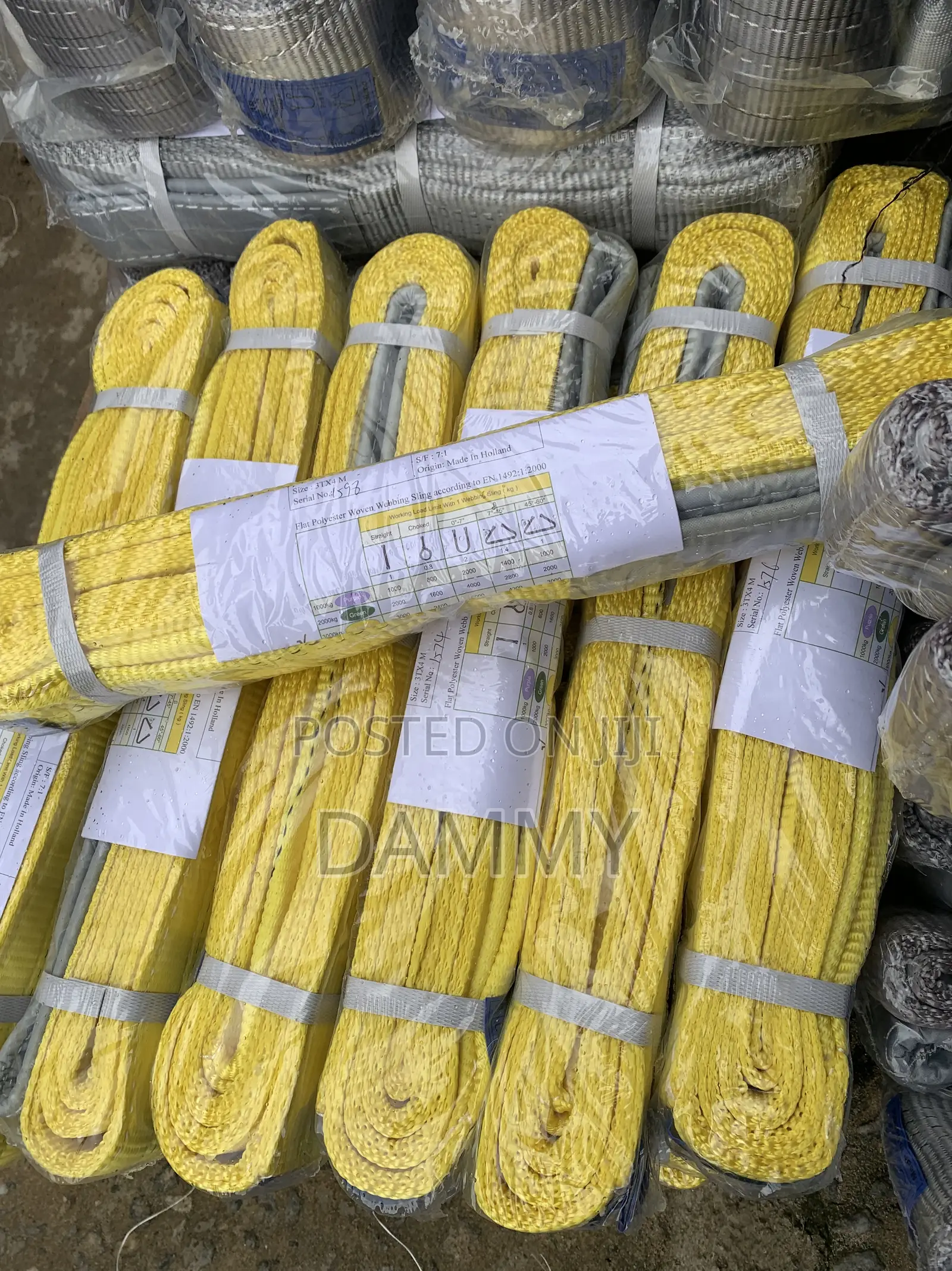 4 Tons Hand Lifting Belt