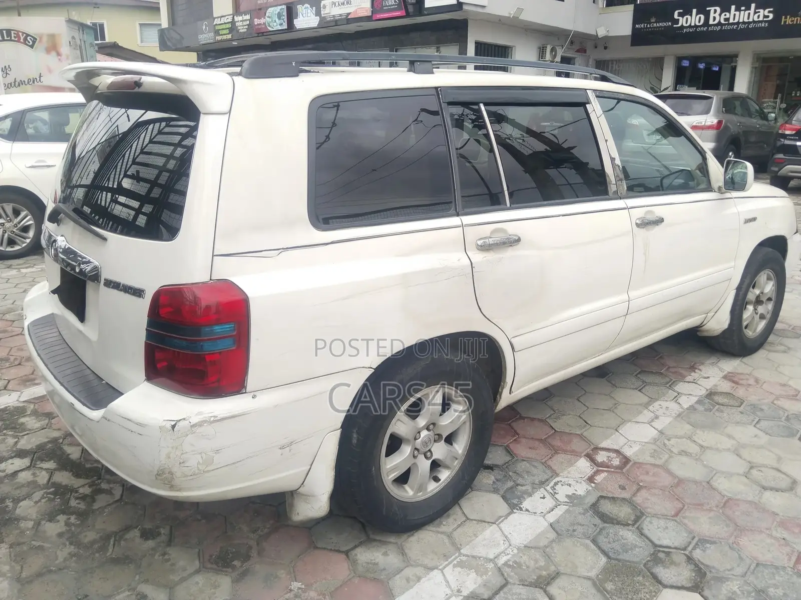 Toyota Highlander 2002 White