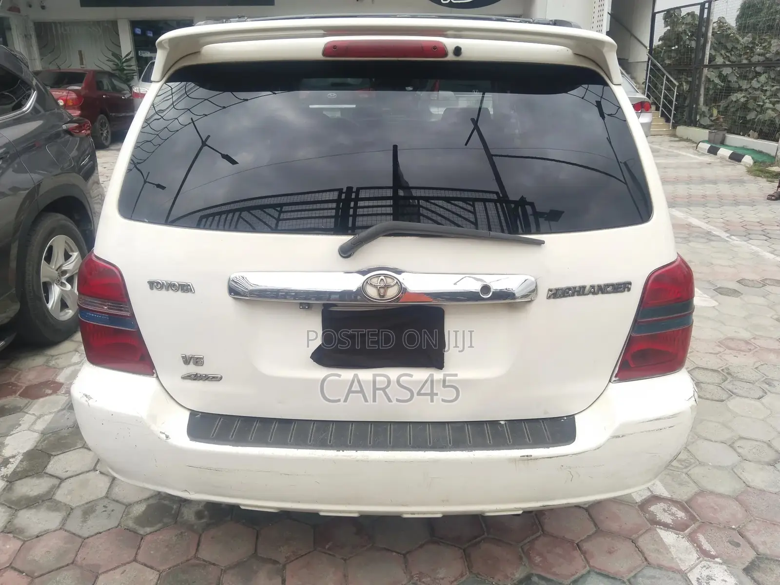 Toyota Highlander 2002 White