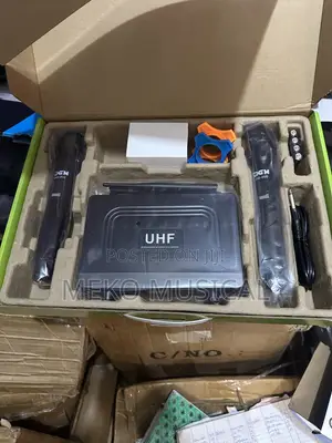 Double Handle Wireless Microphone