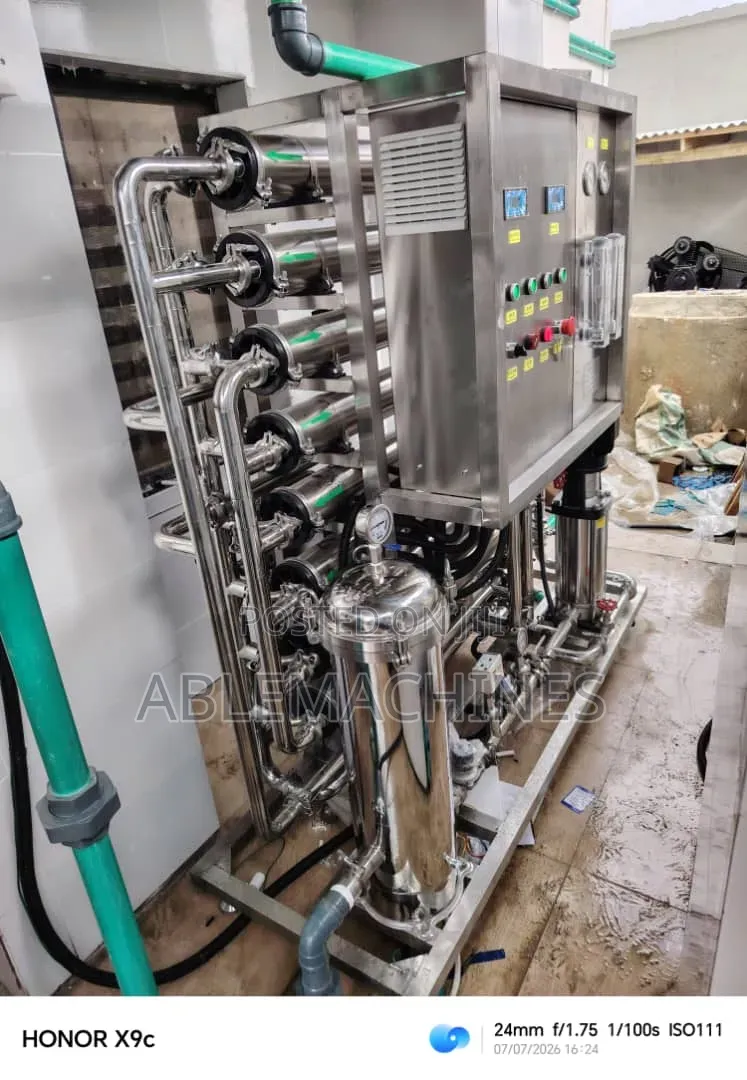 Complete Bottle Water Production Setup