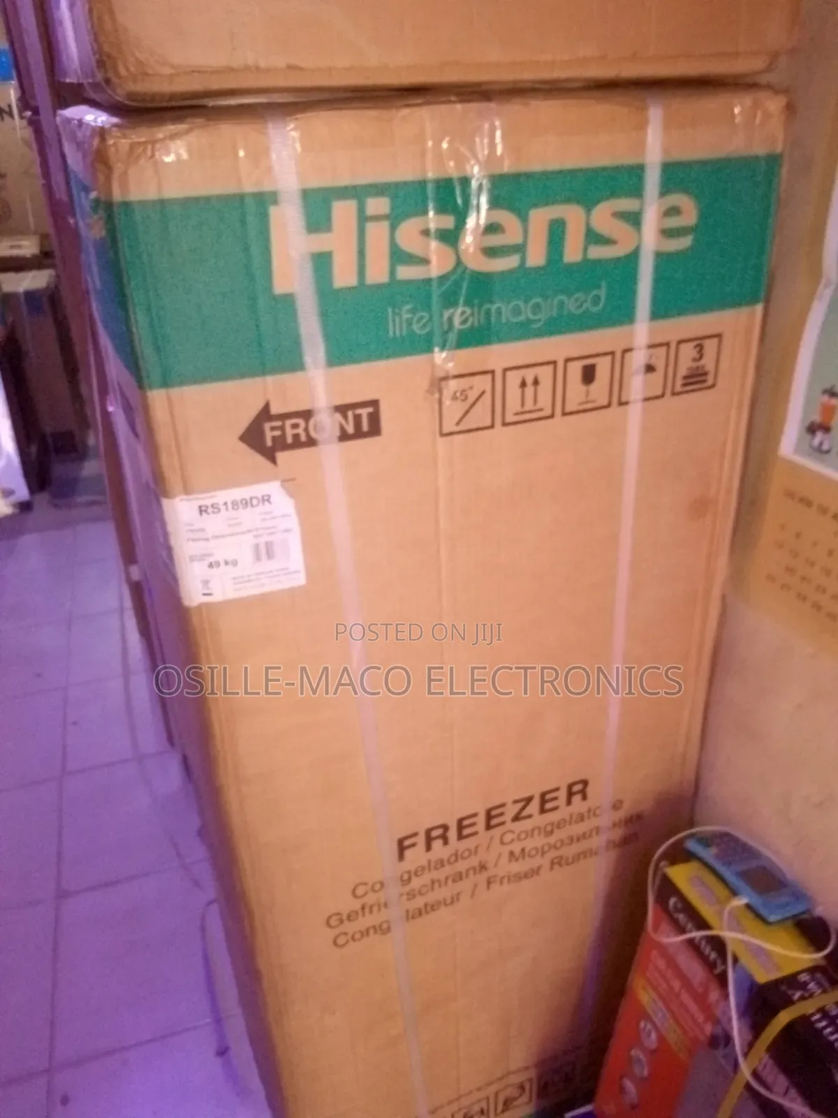 Hisense Ice Blocks Freezer