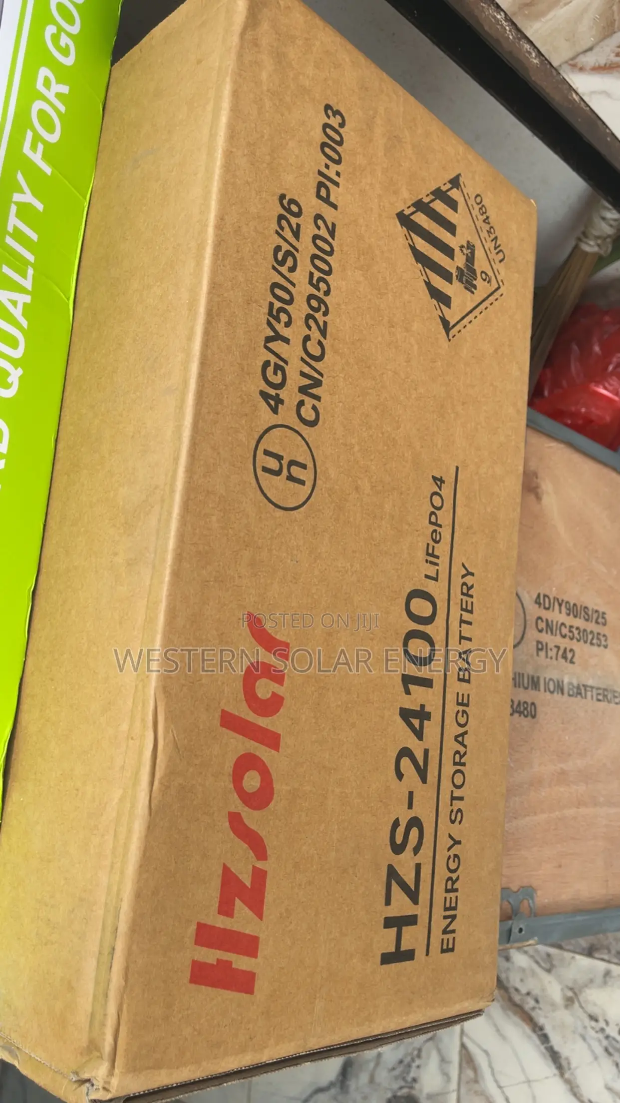 Hzsolar 2.5KWH Lithium Battery