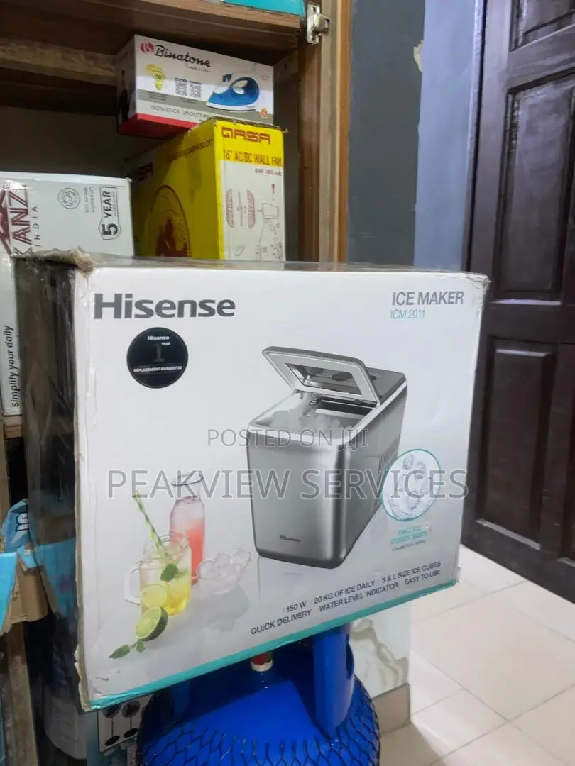Hisense 20kg Ice Maker With Quick Start Function