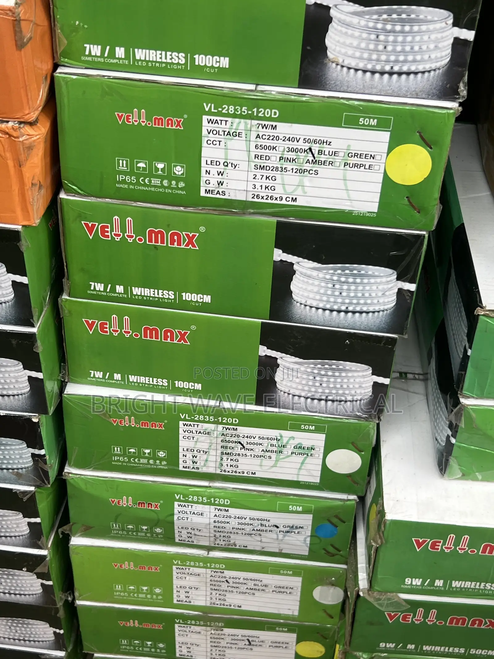 Vellmax Rope Light 50mtrs