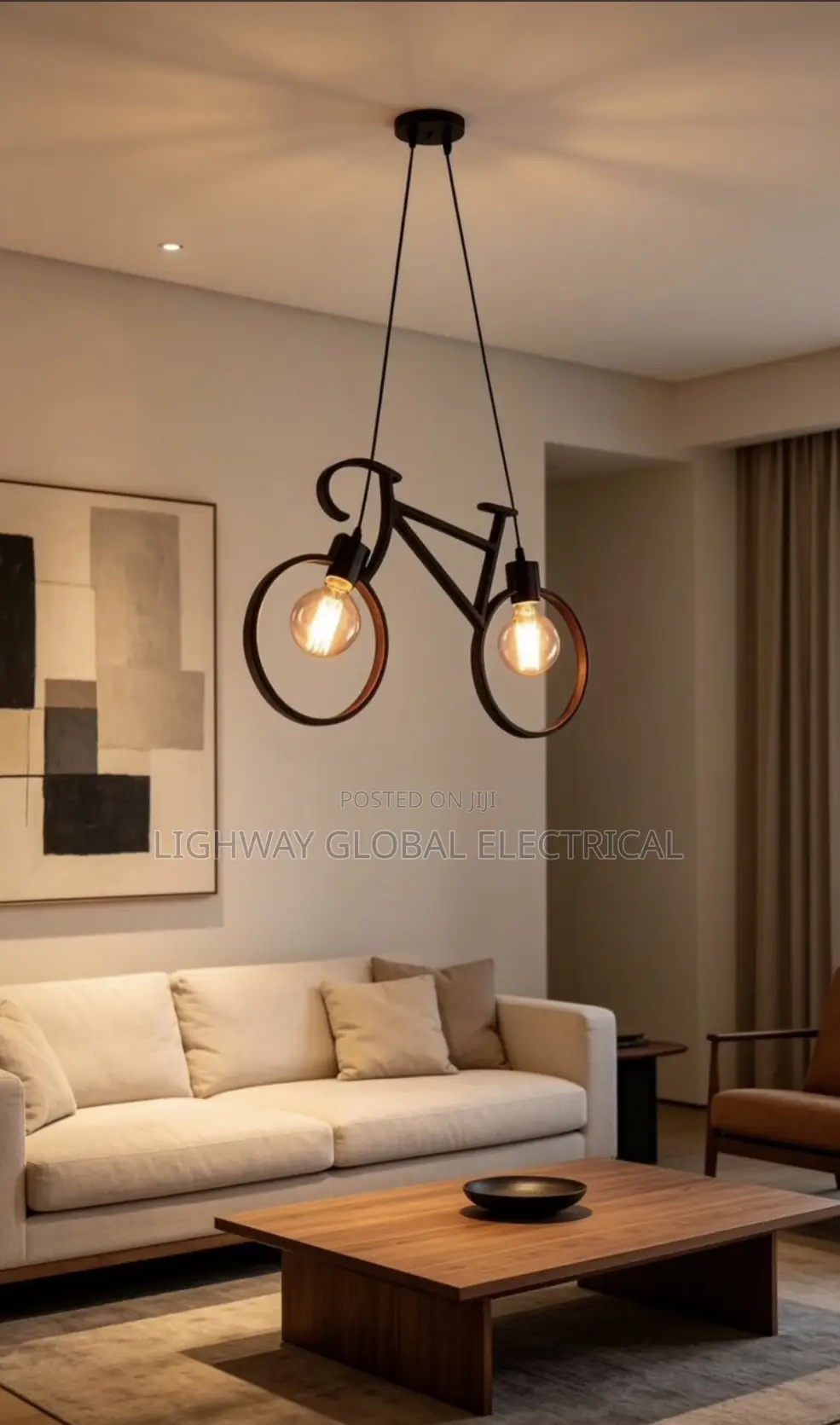 Art Bicycle Pendant