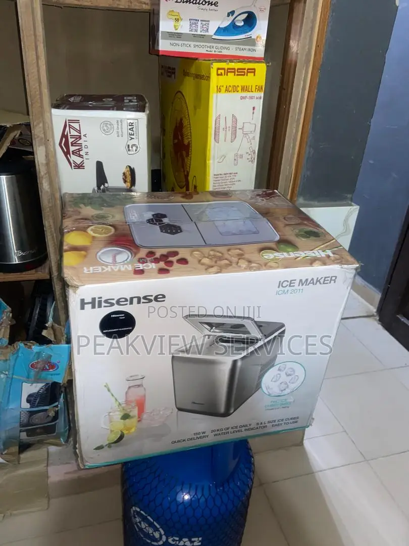 Hisense 20kg Ice Maker With Clear Lid Design