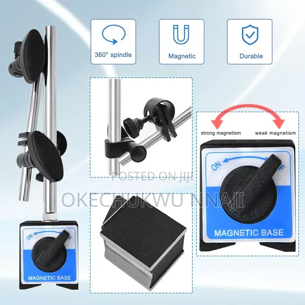 Dial Indicator With Magnetic Base and Point Precision Inspection Set