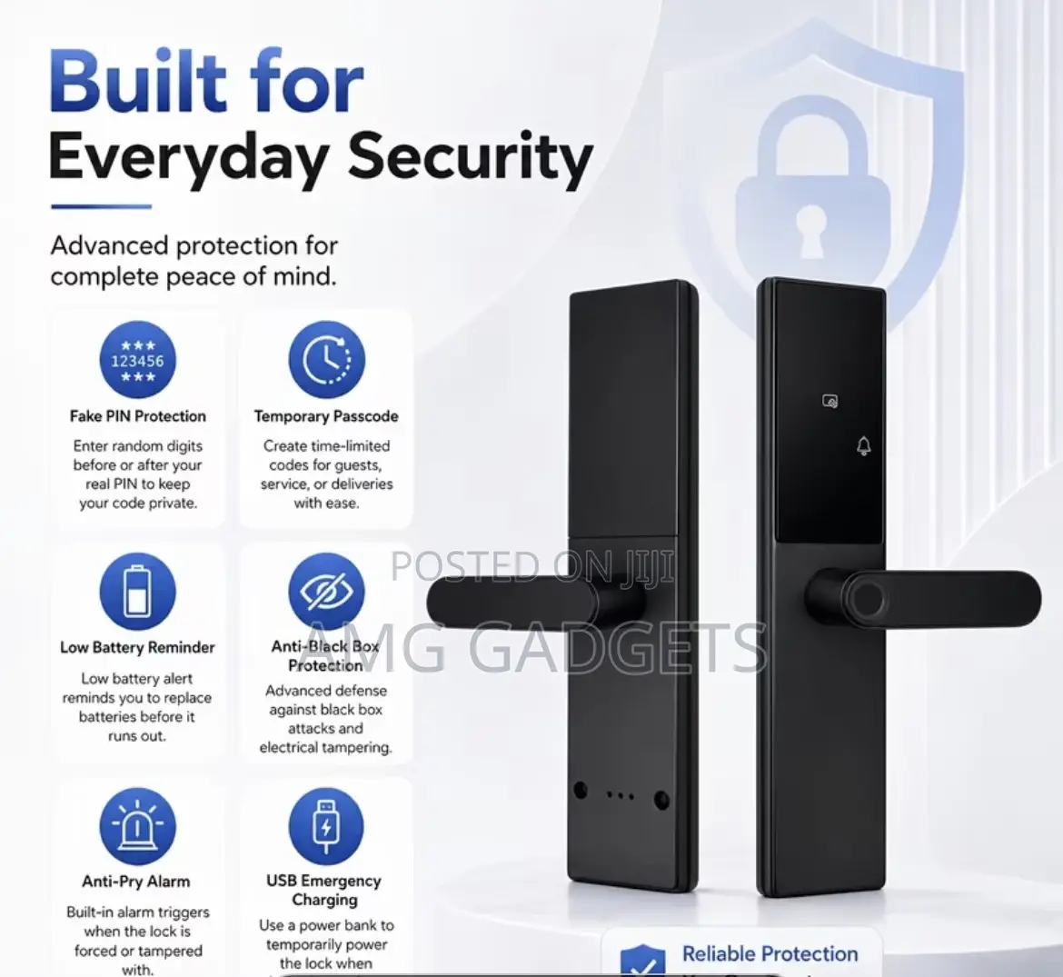Big Handle TTlOCK T1 ( Hotel TTLOCK)