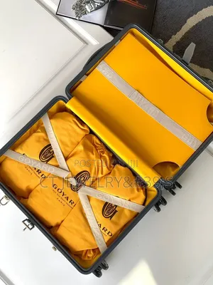 Luxury Maïson Goyard Travel Luggage 20" Suitcase Weight: 5.8 Kg 100%