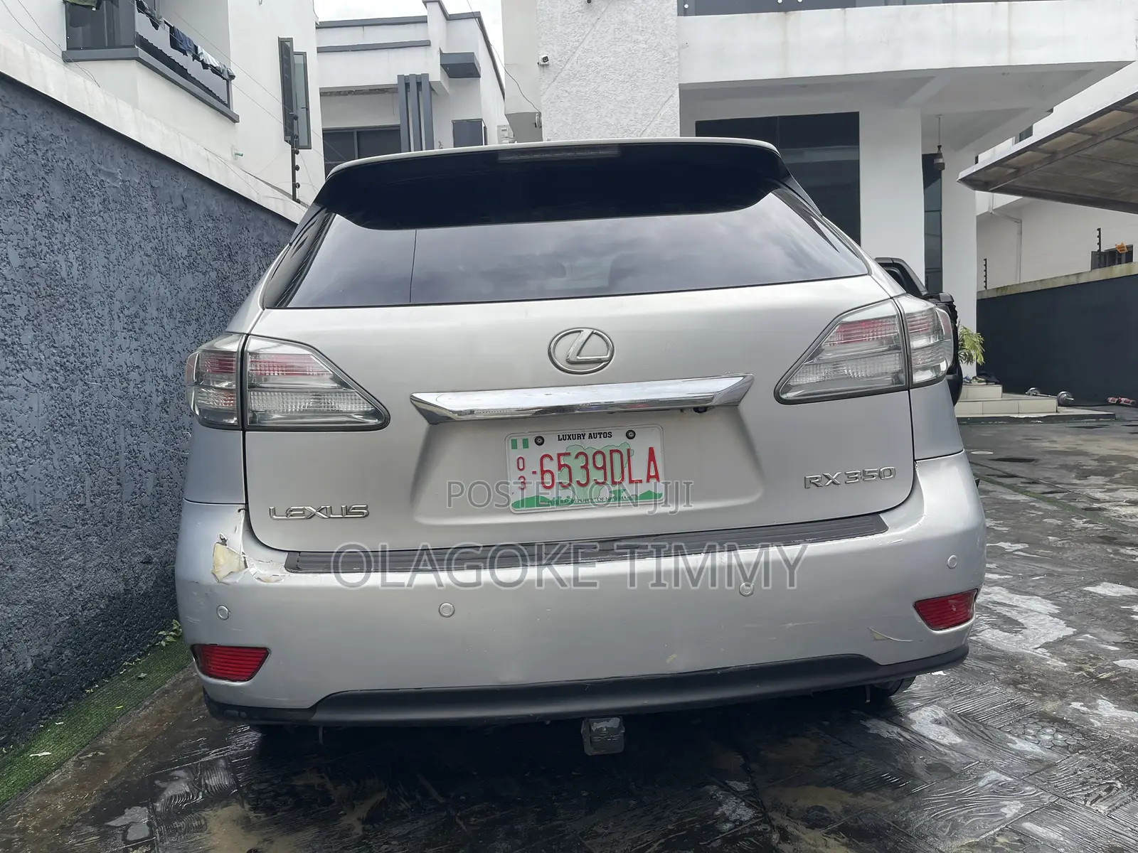 Lexus RX 2011 Silver