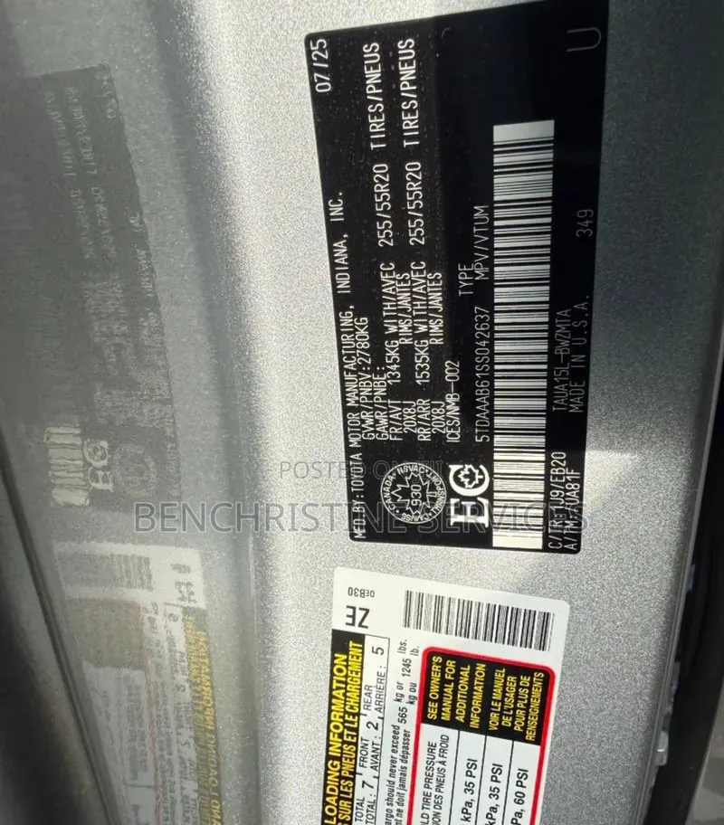 New Lexus TX 350 2025 Silver
