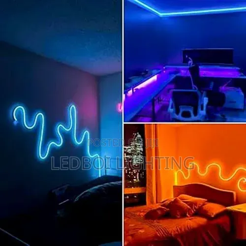 Pink Neon Light (Self Wall Design)