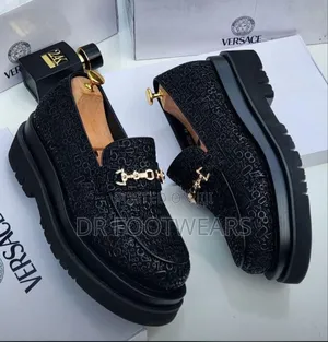 Versace Men's Premium Leather Loafers