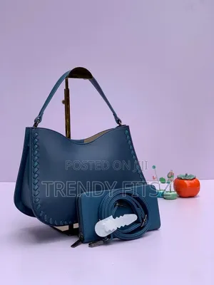 3-in-1 Luxury Shoulder Bag Set Braided Tote + Wallet + Strap