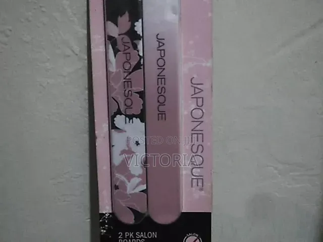 Japonesque 2 Pk Salon Boards, Nail File