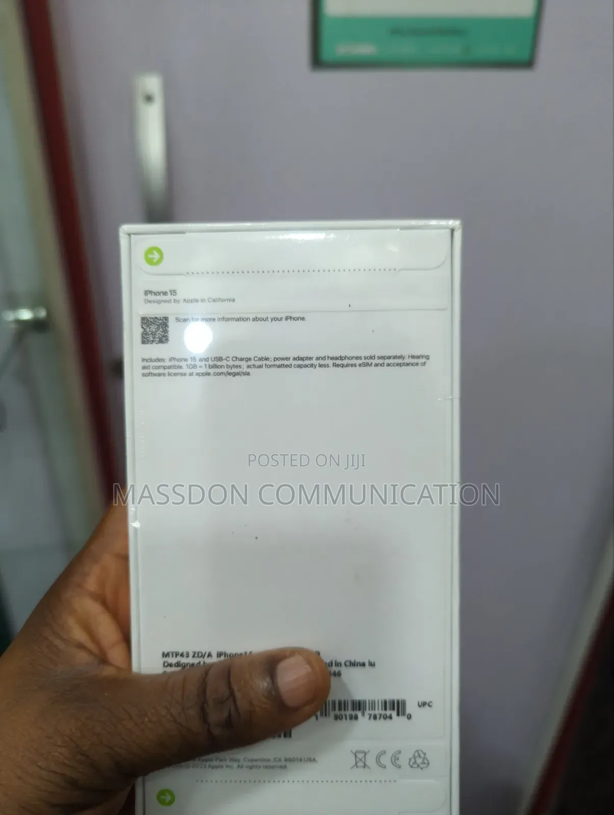 New Apple iPhone 15 256 GB Green