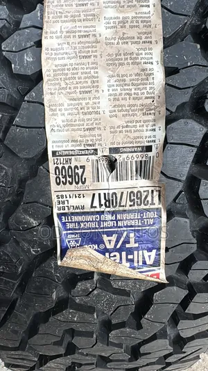 265/70r17 Bfgoodrich