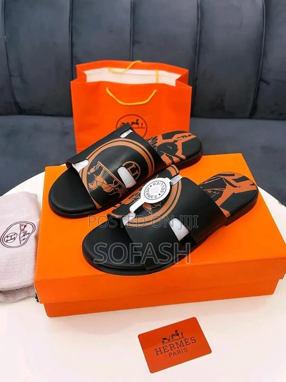 Hermès Oran Sandals (Slide Sandals)
