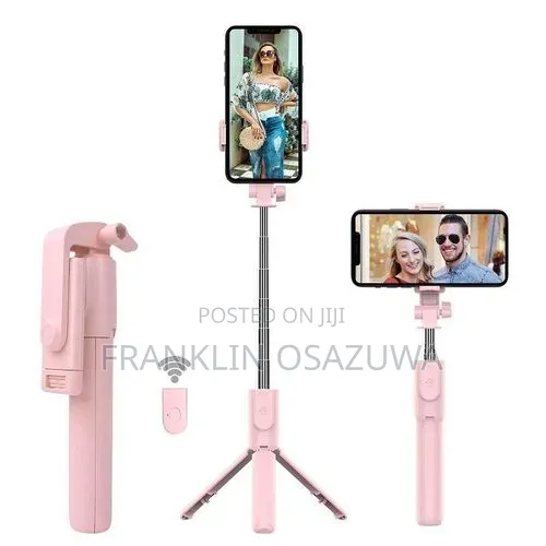 Wireless Bluetooth Selfie Stick Tripod With Remote