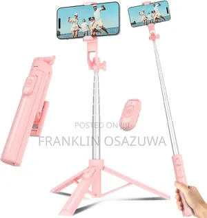 Wireless Bluetooth Selfie Stick Tripod With Remote