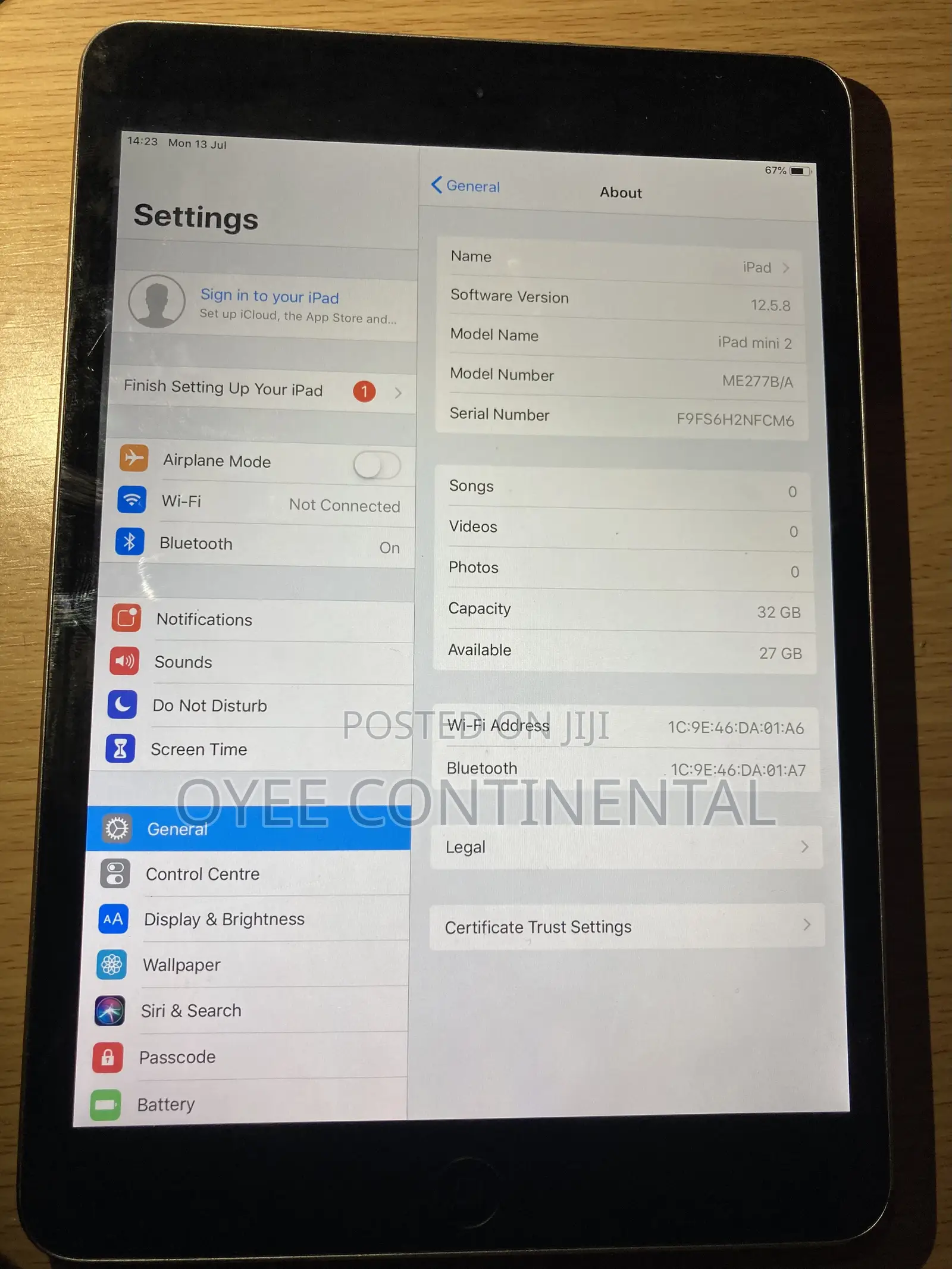 Apple iPad mini 2 32 GB Gray