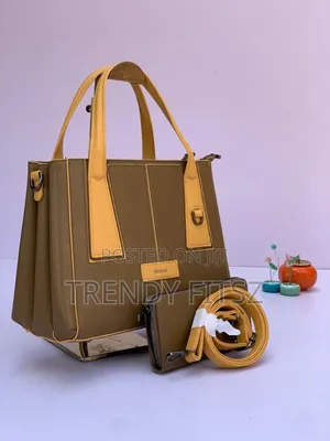 3-in-1 Holley.vivi Luxury Office Tote Bag + Wallet + Strap