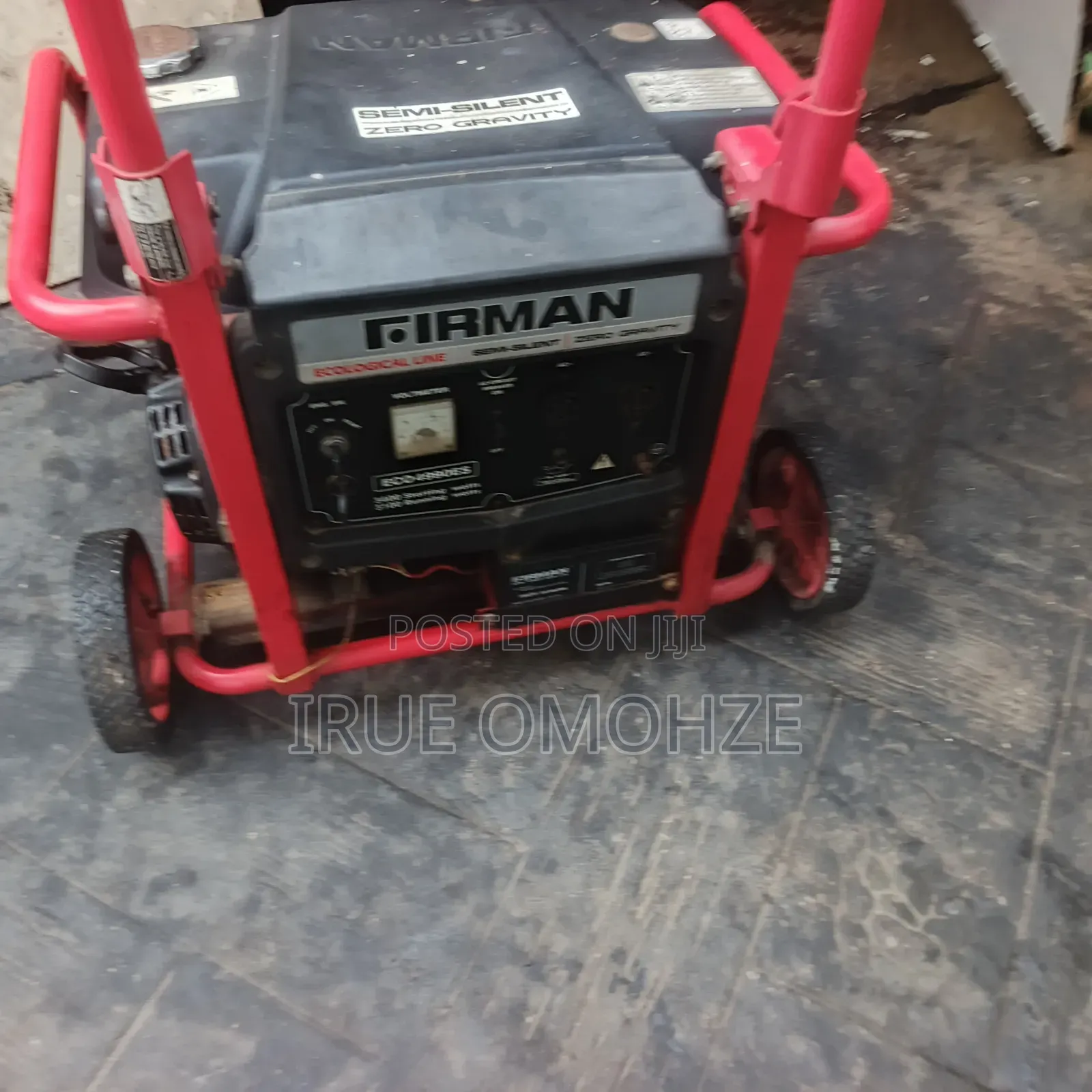 Clean 4kva Key Starter Fireman Generator