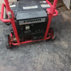 Clean 4kva Key Starter Fireman Generator