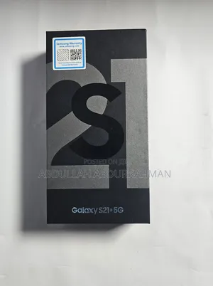 New Samsung Galaxy S21+ 5G 128 GB Black