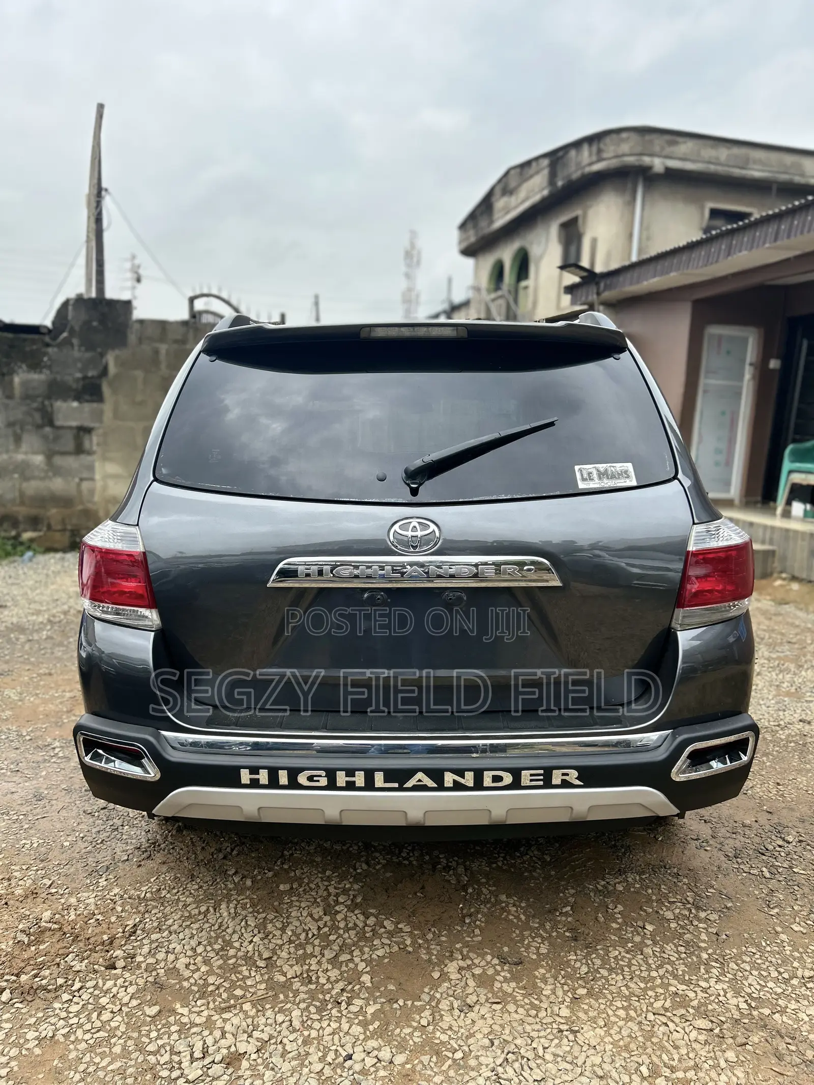 Toyota Highlander 2012 Gray