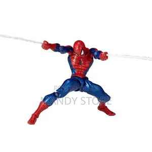 Moving Cartoon Spiderman Action Figure Moving