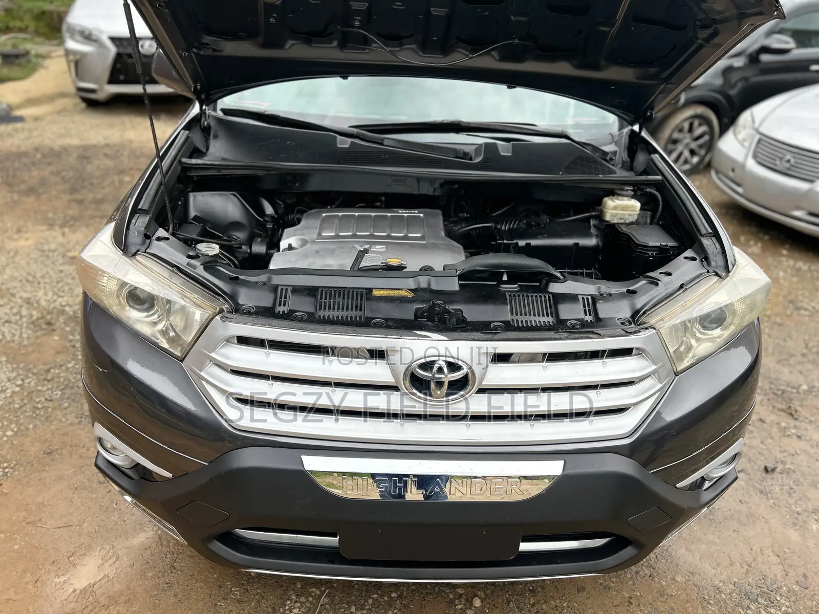Toyota Highlander 2012 Gray