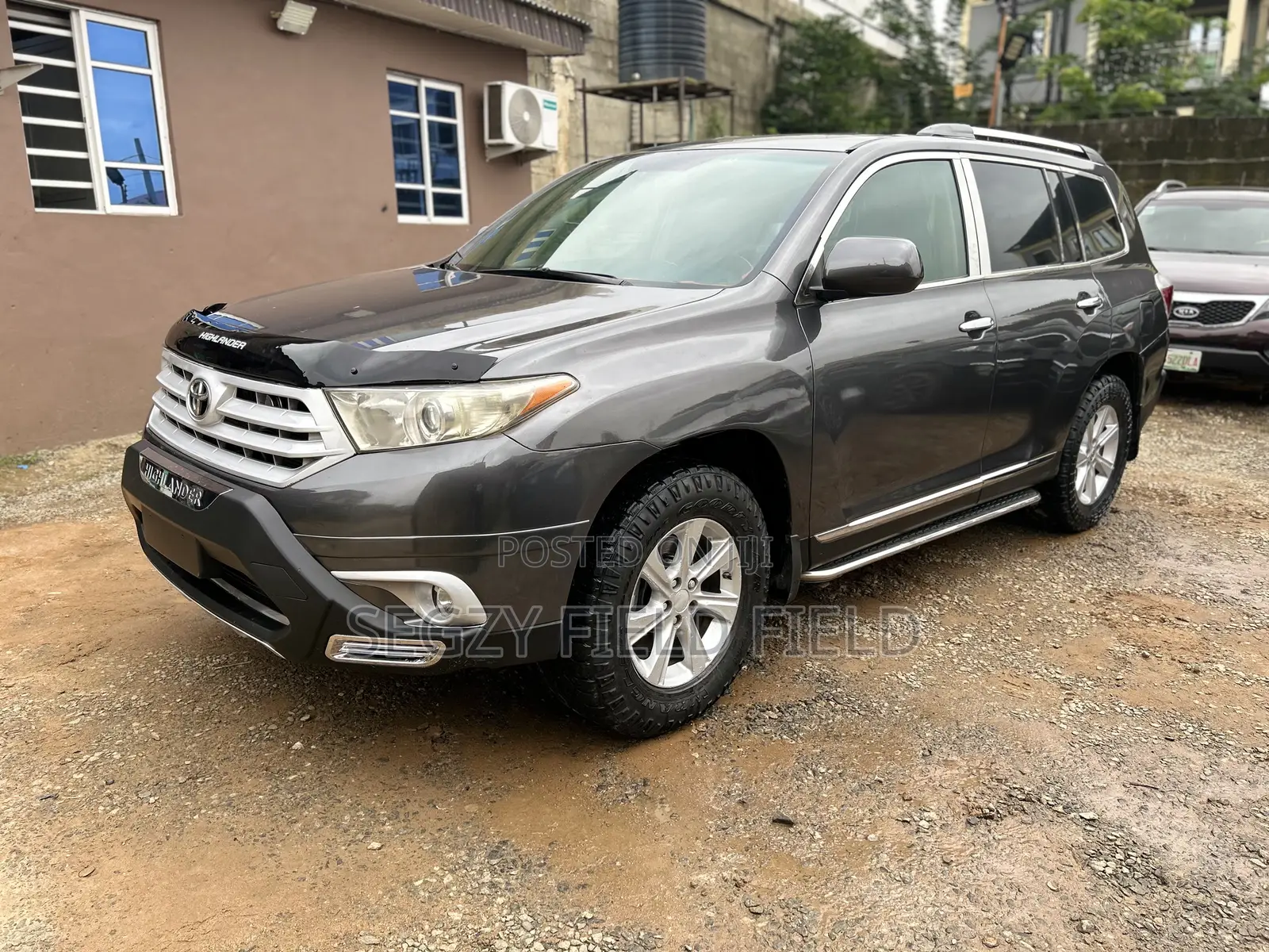 Toyota Highlander 2012 Gray