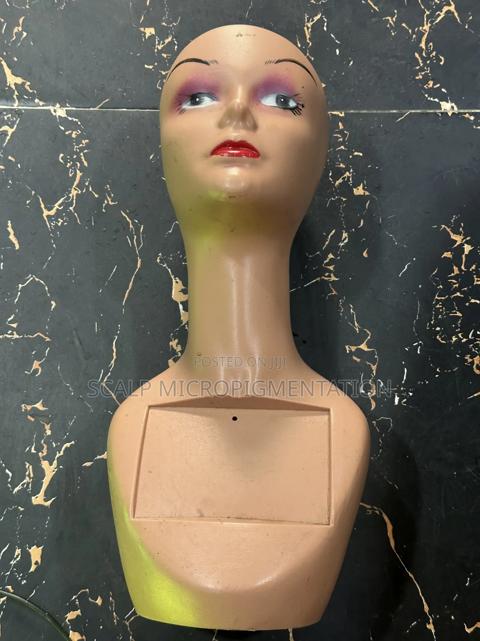 Female Mannequin Dummy Head Stand