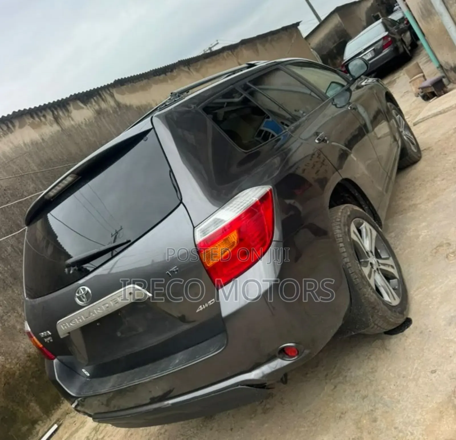 Toyota Highlander V6 2009 Gray