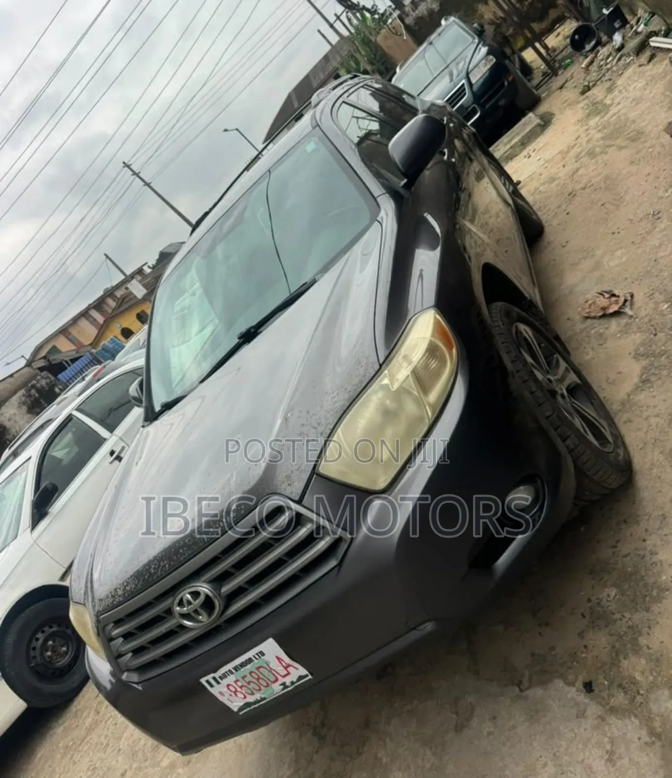 Toyota Highlander V6 2009 Gray
