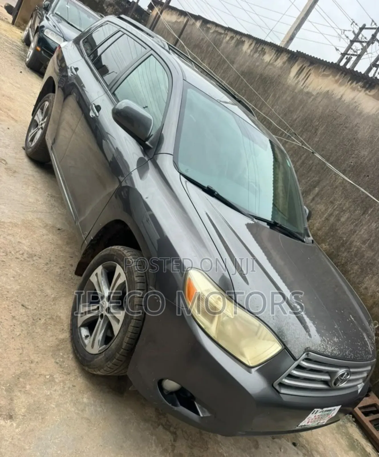 Toyota Highlander V6 2009 Gray