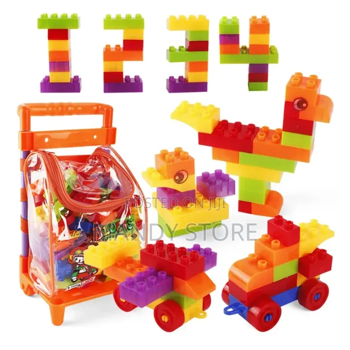 Backpack Early Learning Infant Block Toy