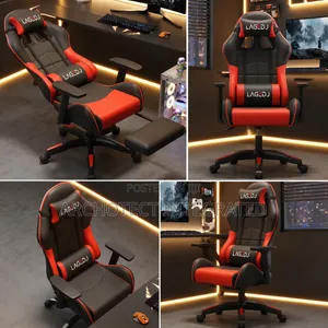 Gaming Chair Available With Leg Rest