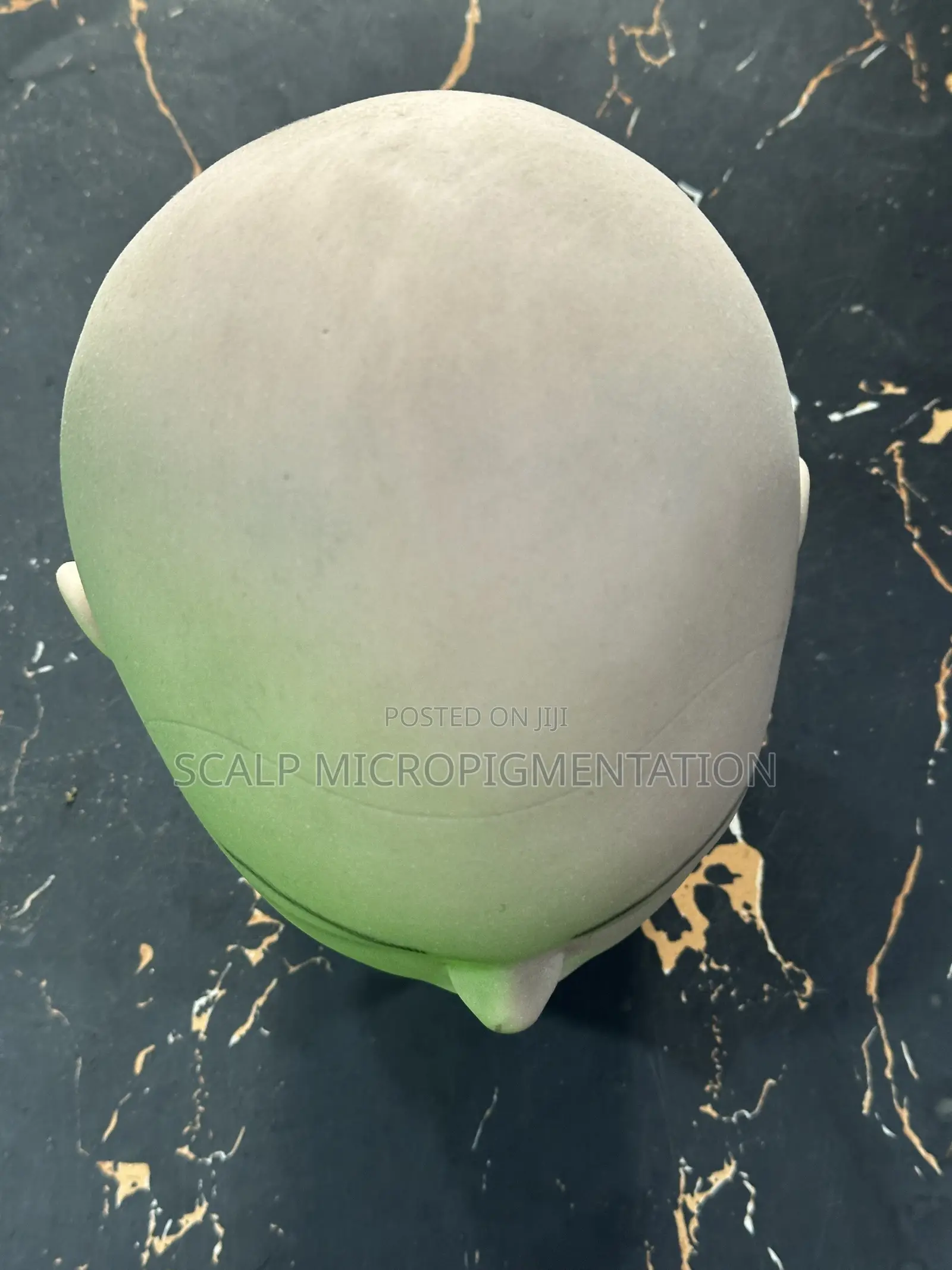 Flesh Plastic Female Head Display Mannequin