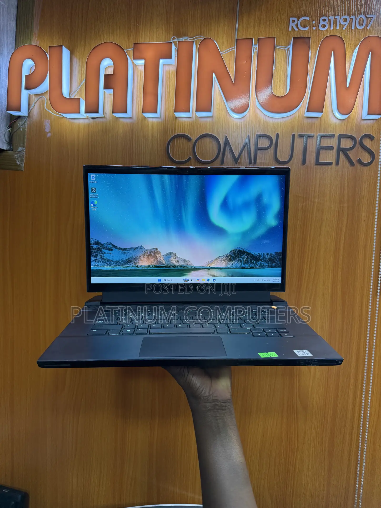 Laptop Alienware M15 r3 16GB Intel Core i7 SSD 512GB