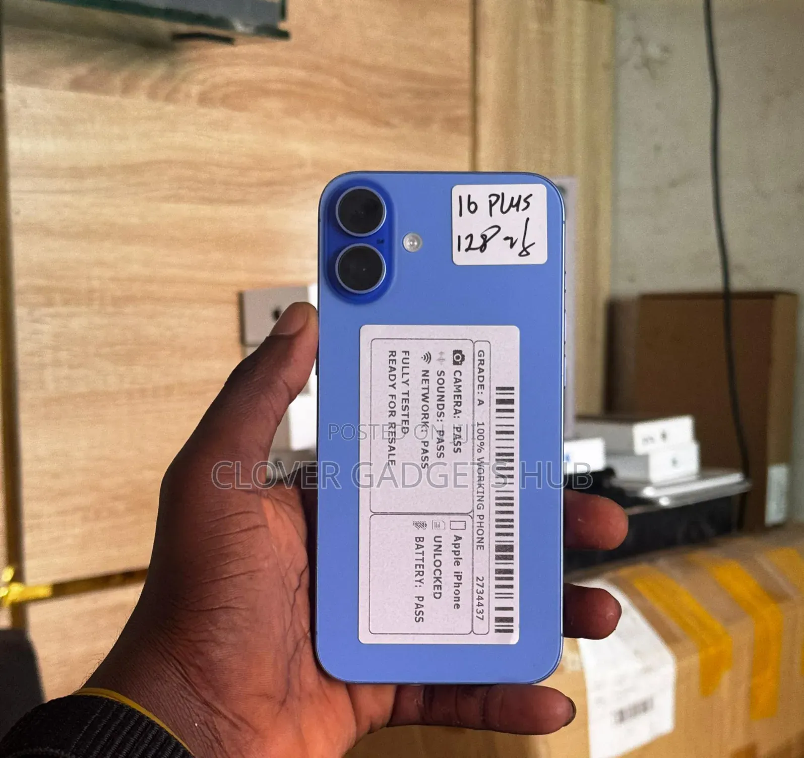 Apple iPhone 16 Plus 128 GB Blue
