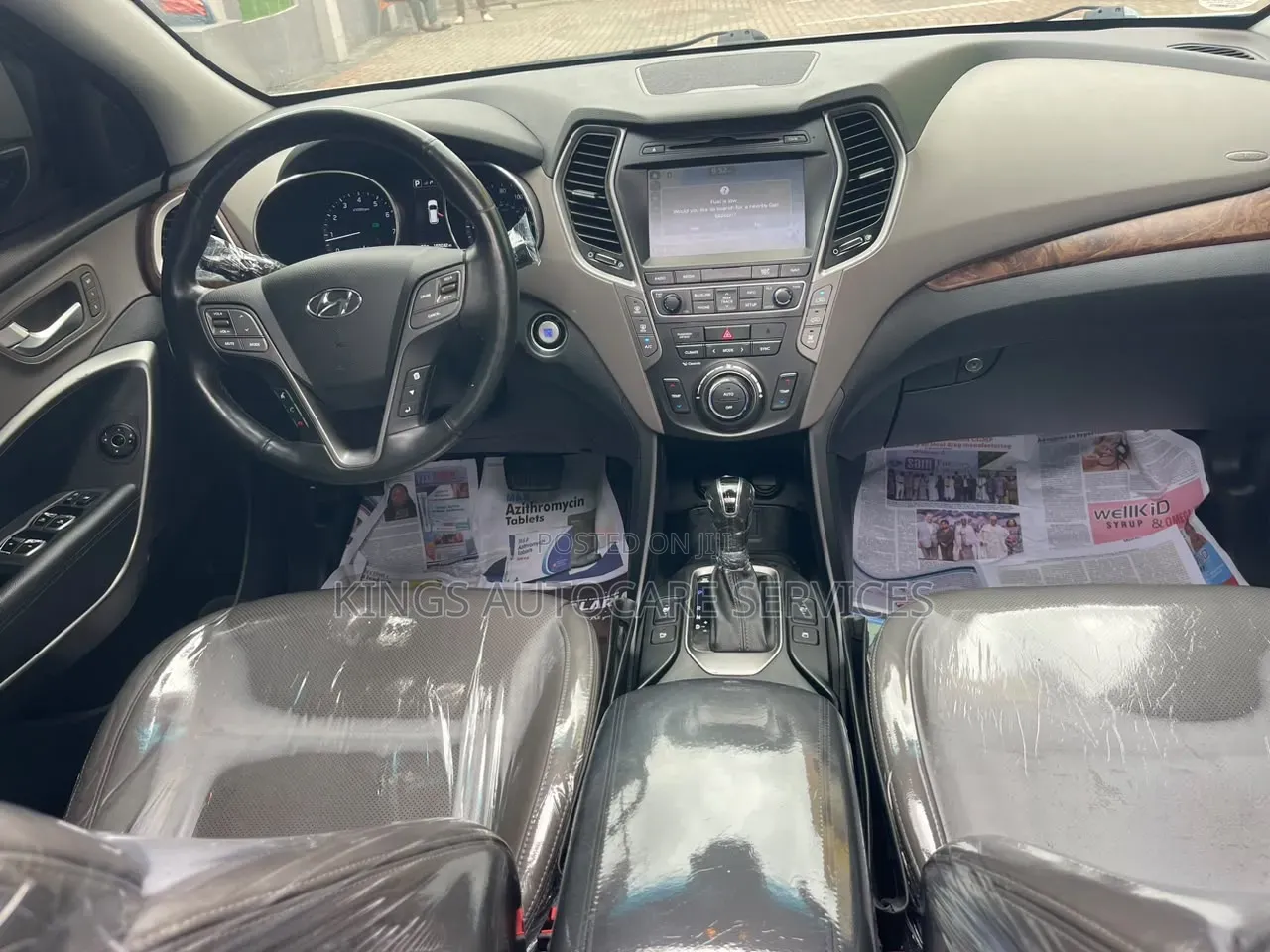 Hyundai Santa Fe 2017 Gray