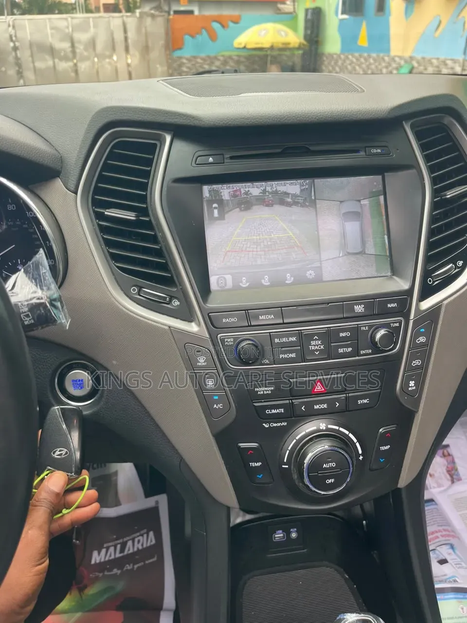 Hyundai Santa Fe 2017 Gray
