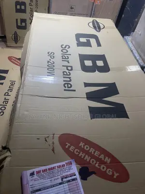 Original GBM 200watts Brand New Solar Panel