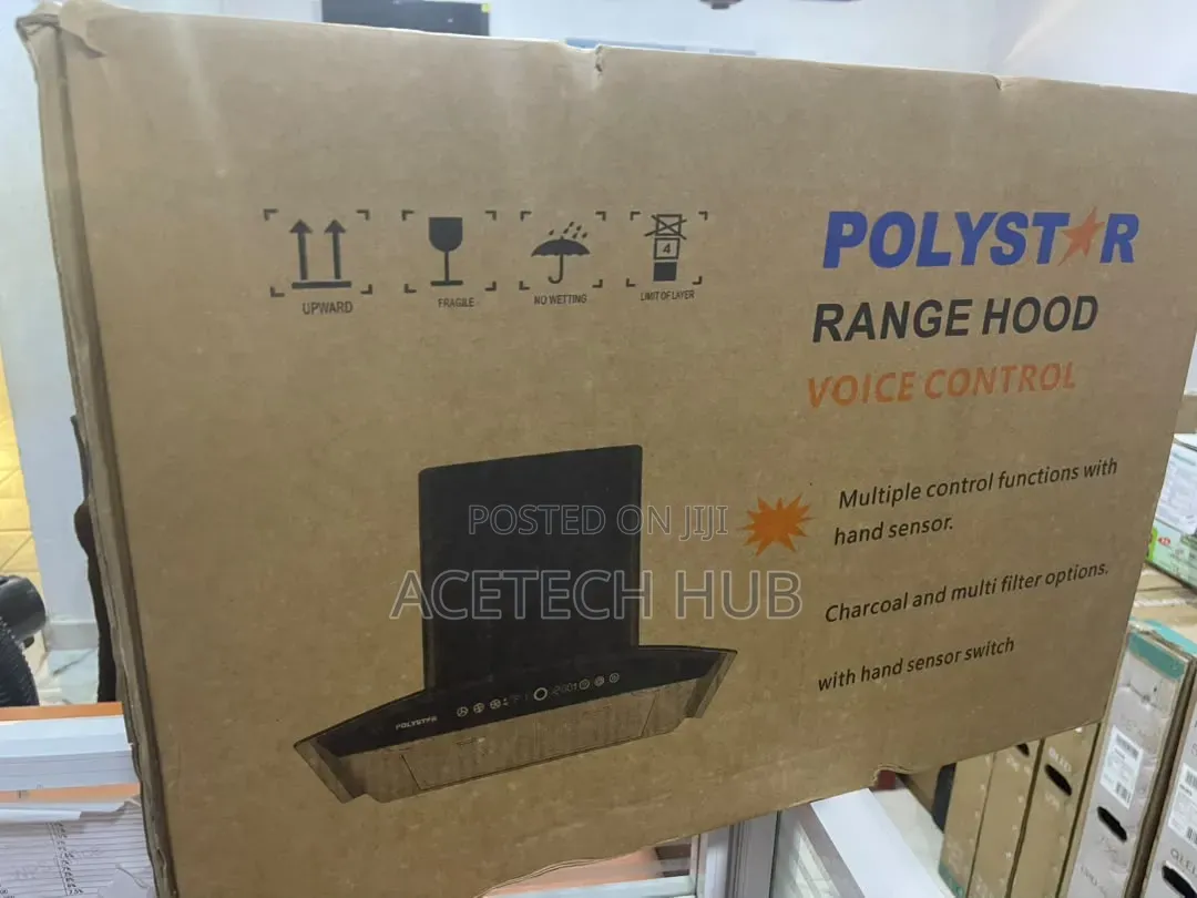 Polystar Digital Cooker Hood With Hand Sensor