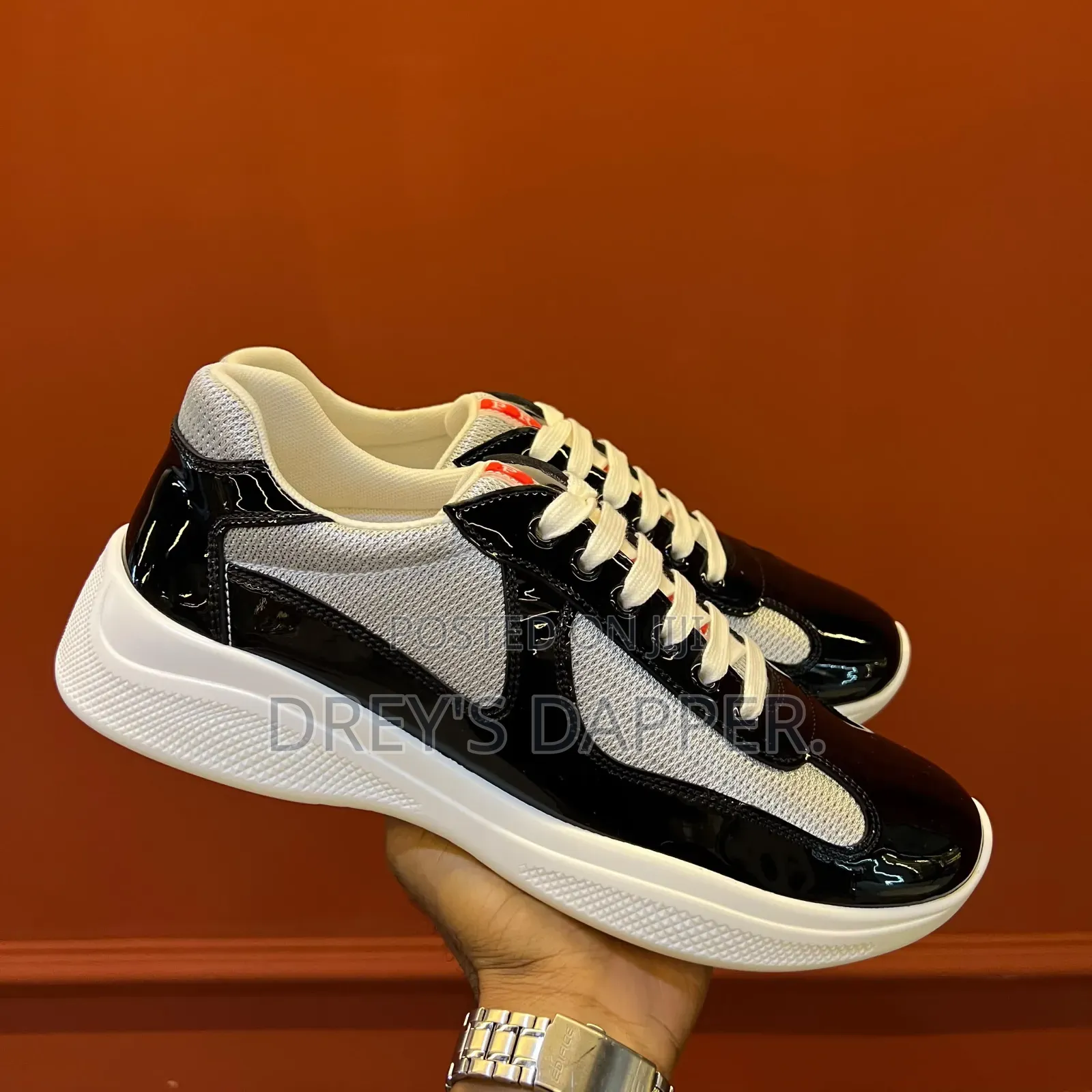 Prada American Cup Sneakers.